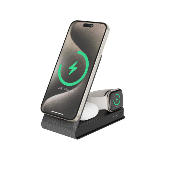 GoWatt M8 | Justerbar 3-i-1 Trådlös Powerbank  | 20W (MagSafe) - Bild 5